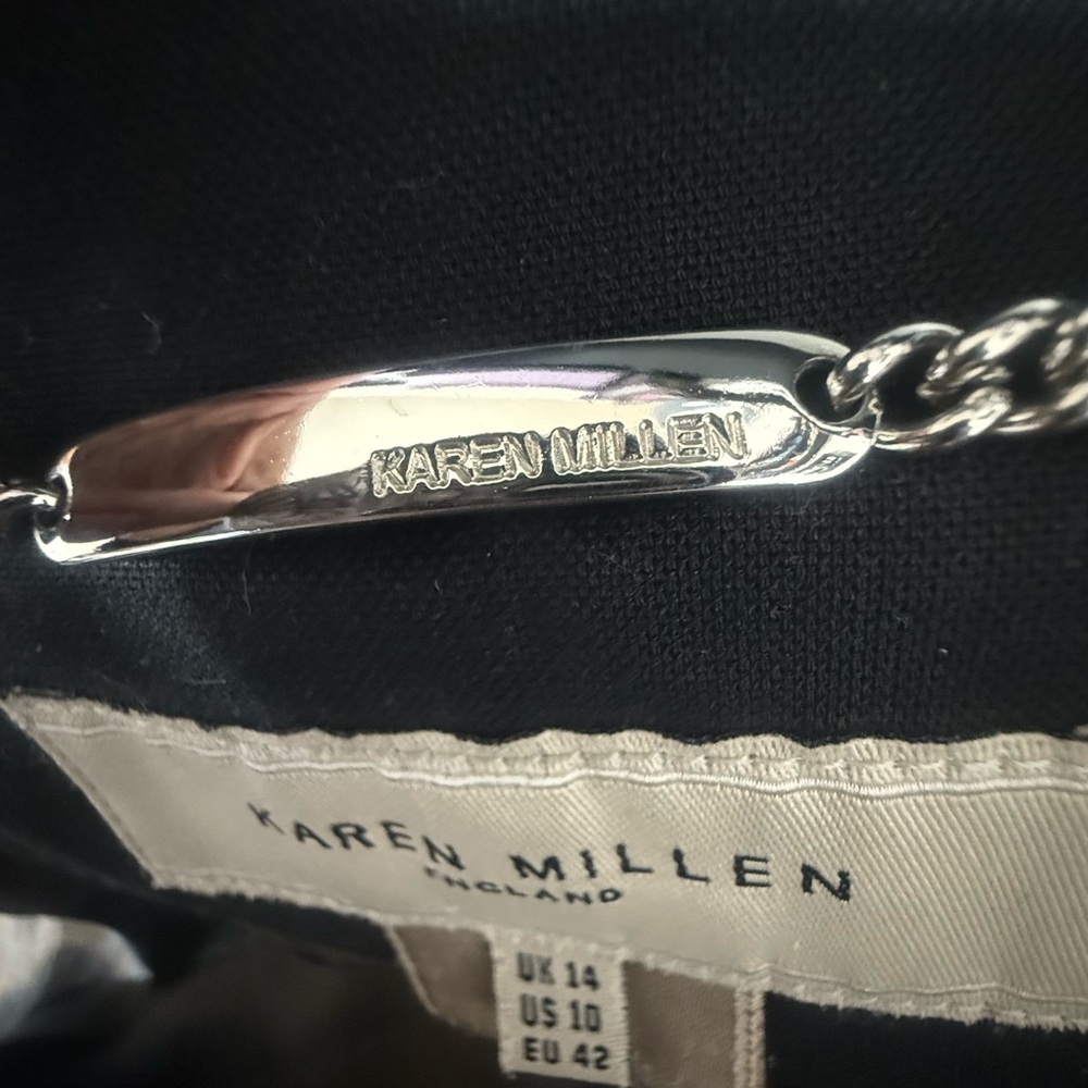 Karen Millen Military Style Trench Coat - Picture 8 of 11